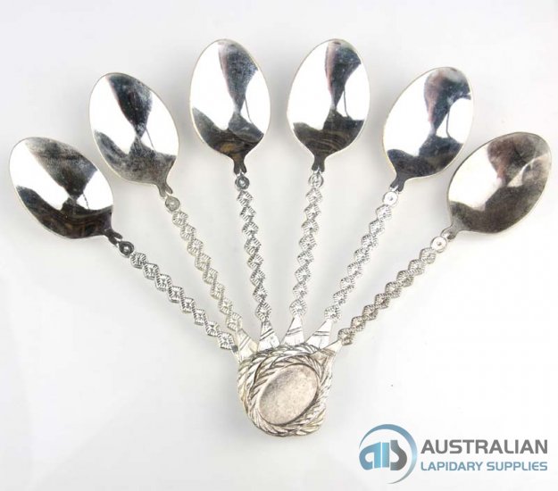 FREE97 6pcs Silver Plated Teaspoons