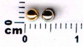 10BE/1 2MM RD. METAL BEAD, PRICE PER 100 PIECES